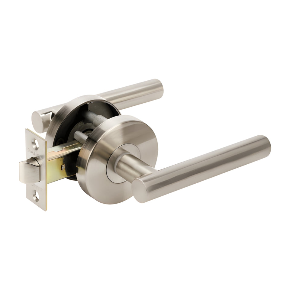 Zanda Baxter Passage Set Brushed Nickel