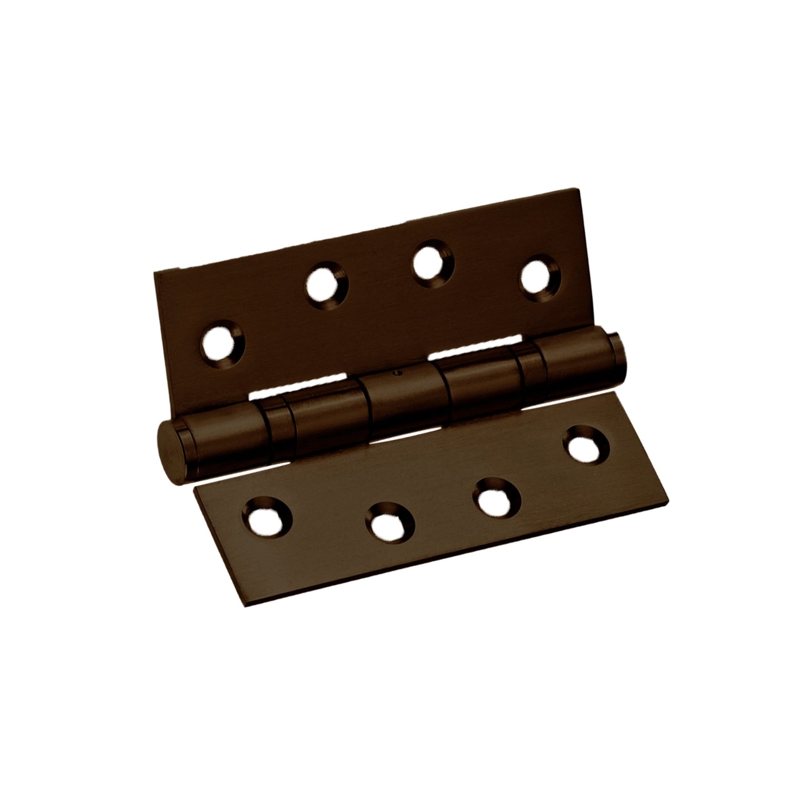 Zanda Bearing Hinge, Fixed Pin - 100 x 75 x 2.5mm Ember Bronze (HIDDEN) 5904.EB - The Blue Space