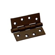 Zanda Bearing Hinge, Fixed Pin - 100 x 75 x 2.5mm Ember Bronze (HIDDEN) 5904.EB - The Blue Space