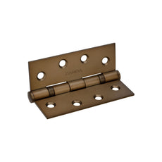 Zanda Butt Hinge Fixed Pin 100 x 100mm Ember Bronze 5910.EB - The Blue Space