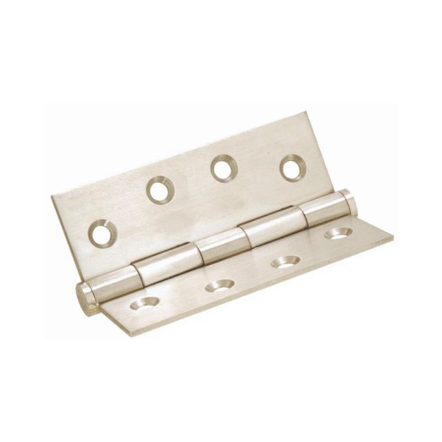 Zanda Butt Hinge Fixed Pin 100 x 75mm Stainless Steel
