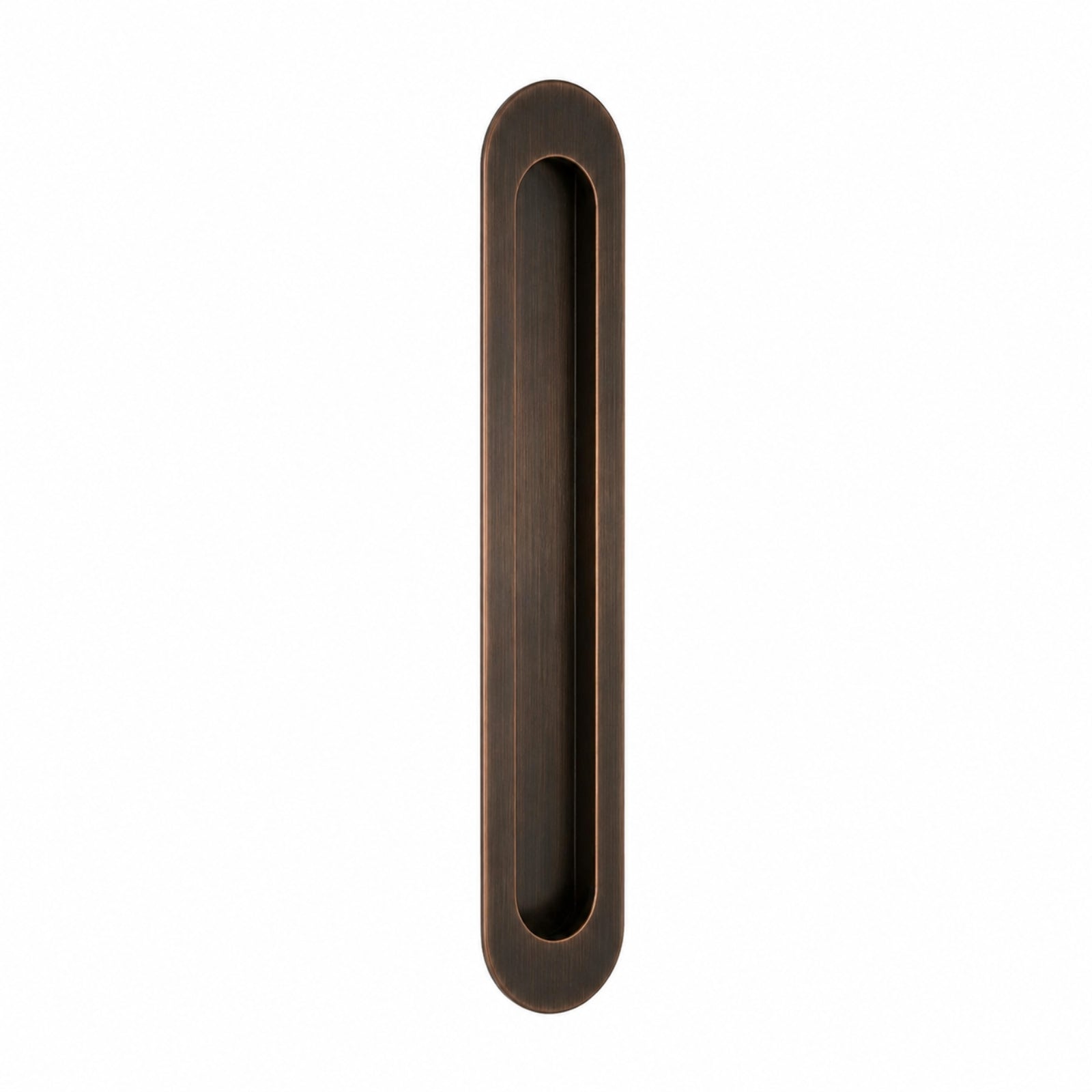 Zanda Duke Flush Pull 250 x 40mm Ember Bronze 5314.EB - The Blue Space