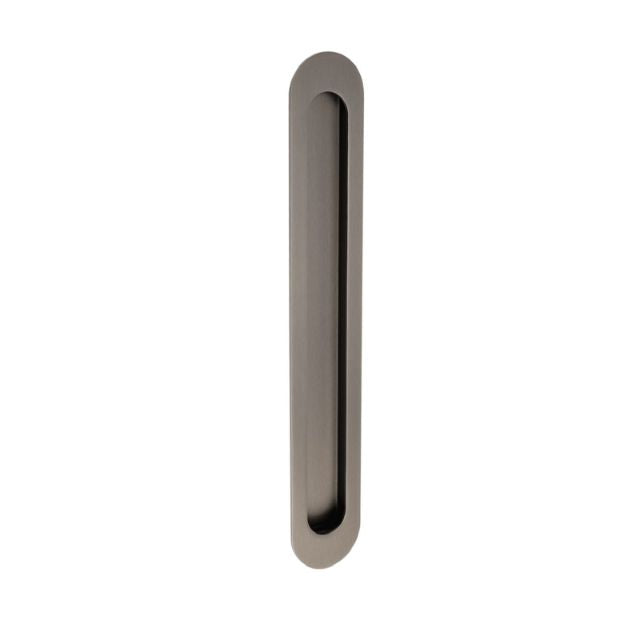 Zanda Duke Flush Pull 250 x 40mm Graphite Nickel
