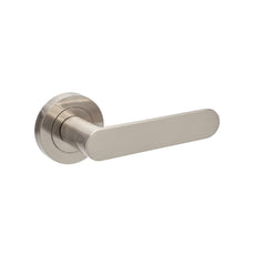 Zanda Duke Passage Door Handle Set Brushed Nickel 10091.BN - The Blue Space