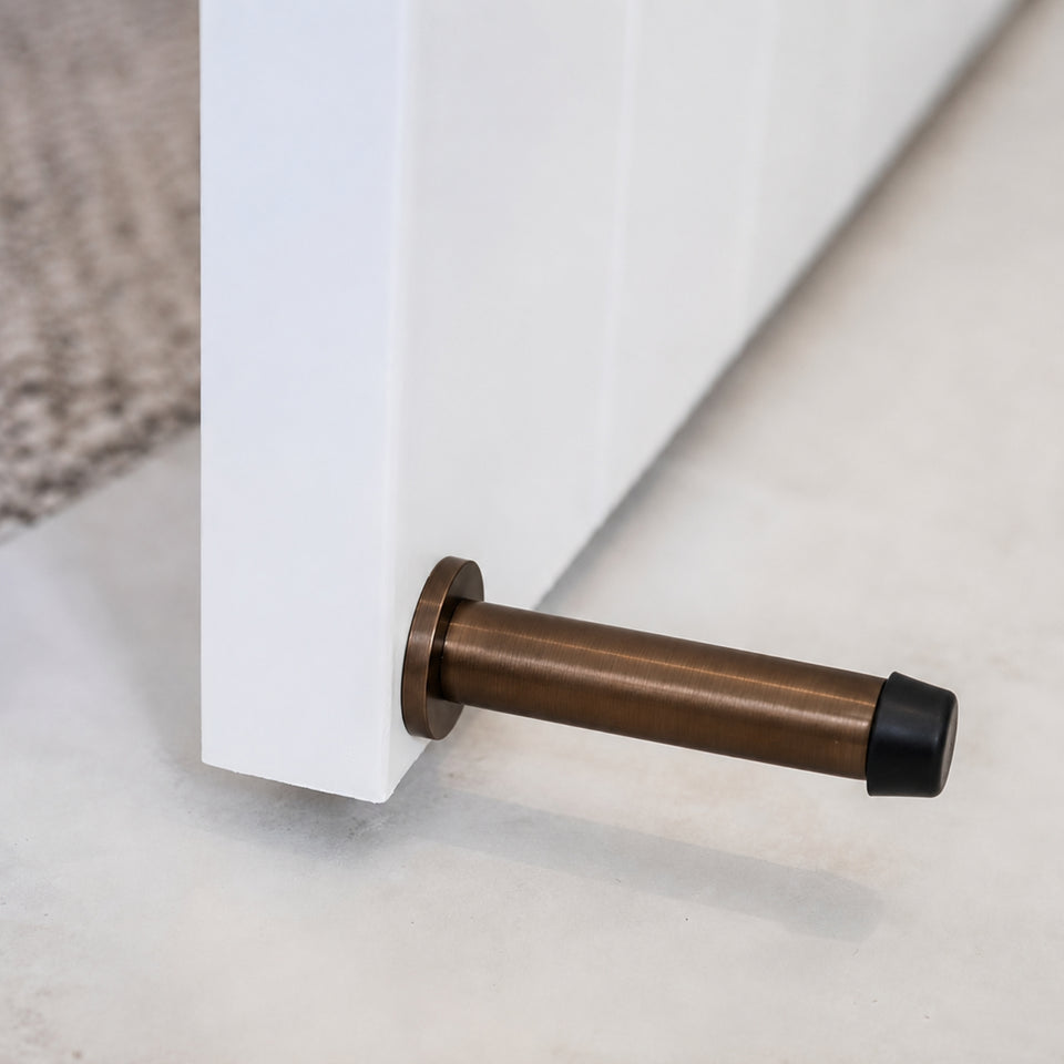 Zanda Skirting Fix Door Stop Ember Bronze