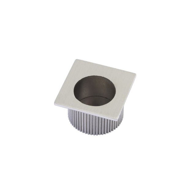 Zanda Square Cavity Sliding Passage Door Handle Kit Stainless Steel