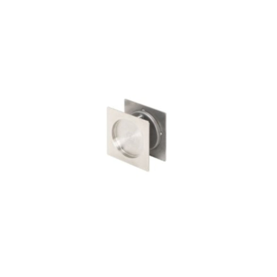 Zanda Square Cavity Sliding Passage Door Handle Kit Stainless Steel