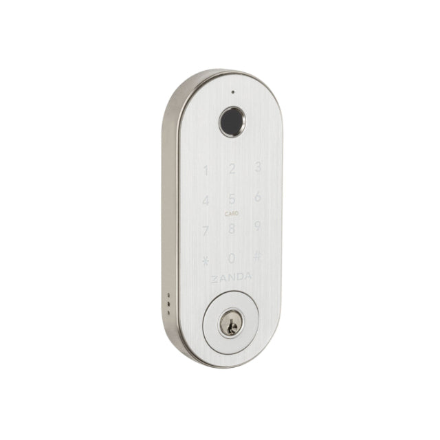 Zanda Stealth Smart Lock Deadbolt Brushed Nickel 1320.BN - The Blue Space