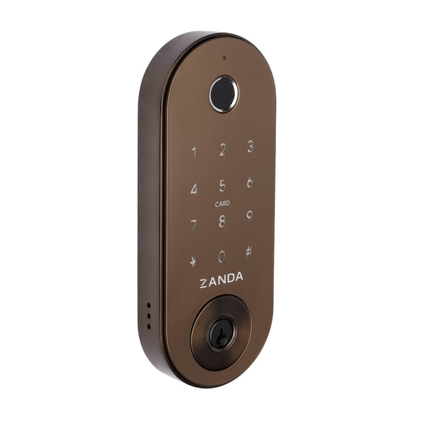 Zanda Stealth Smart Lock Deadbolt Ember Bronze 1320.EB  - The Blue Space