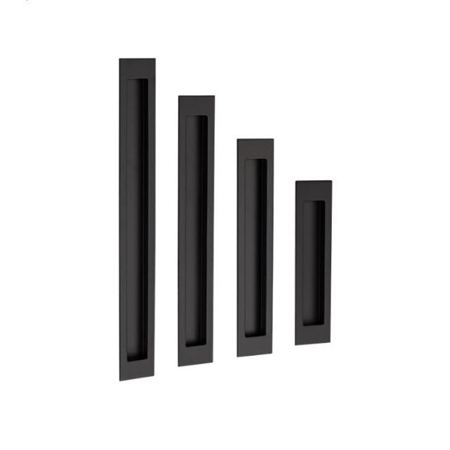 Zanda Verve Flush Pull 250 x 37mm Matte Black