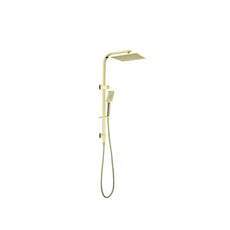 Nero Celia Square Shower Set Brushed Gold | The Blue Space