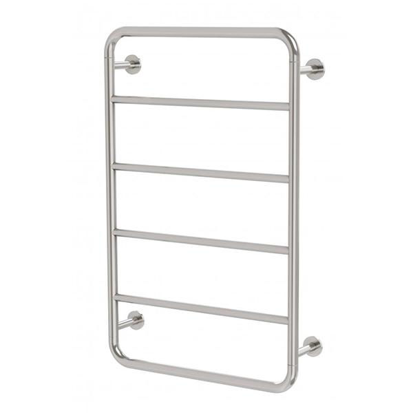 Phoenix Vivid Slimline Towel Ladder 800 x 500mm - Brushed Nickel