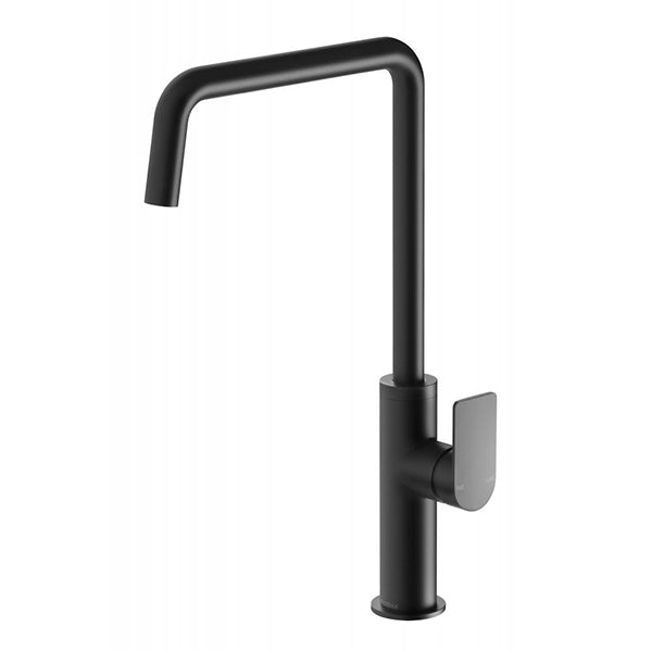 Phoenix Mekko Sink Mixer 190mm Squareline - Matte Black