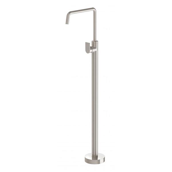 Phoenix Mekko Floor Mounted Bath Mixer - Brushed Nickel