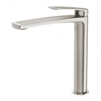 Phoenix Mekko Vessel Basin Mixer - Brushed Nickel - The Blue Space