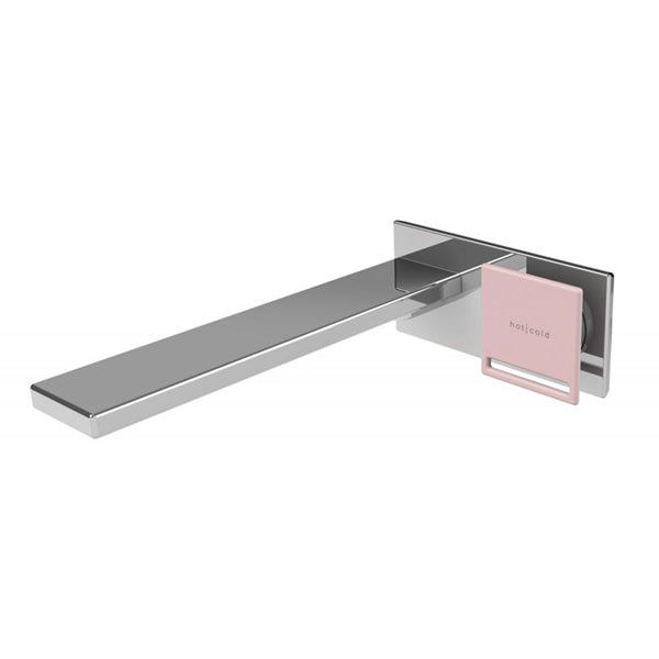 Phoenix Zimi Wall Basin/Bath Mixer Set 200mm Chrome — The Blue Space