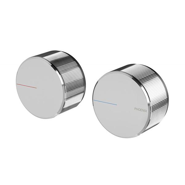 Phoenix Axia Wall Top Assemblies 15mm Extended Spindles Chrome Online at The Blue Space
