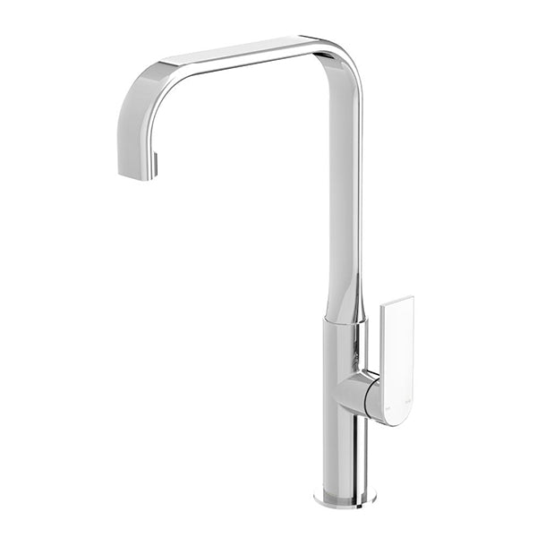 Phoenix Teel Sink Mixer 200mm Squareline - Chrome at The Blue Space