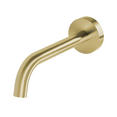 Phoenix Vivid Slimline Plus Wall Basin/Bath Outlet 180mm - Brushed Gold online at The Blue Space