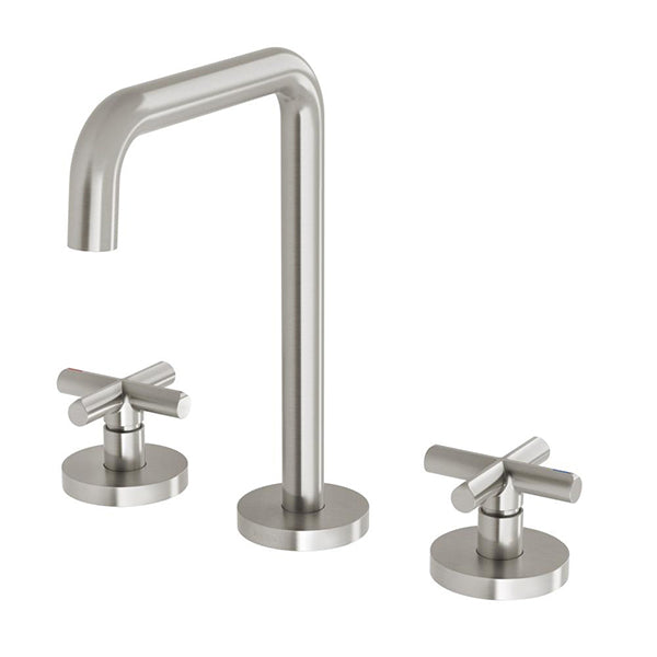 Phoenix Vivid Slimline Plus Basin Set - Brushed Nickel online at The Blue Space