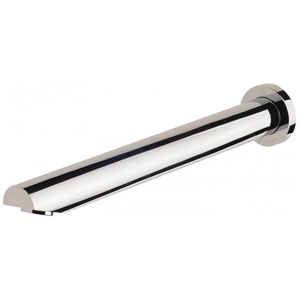 Phoenix Vivid Wall Bath Outlet 32 x 300mm Angled - Chrome