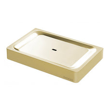 Phoenix Gloss Soap Dish - Brushed Gold online at The Blue Space