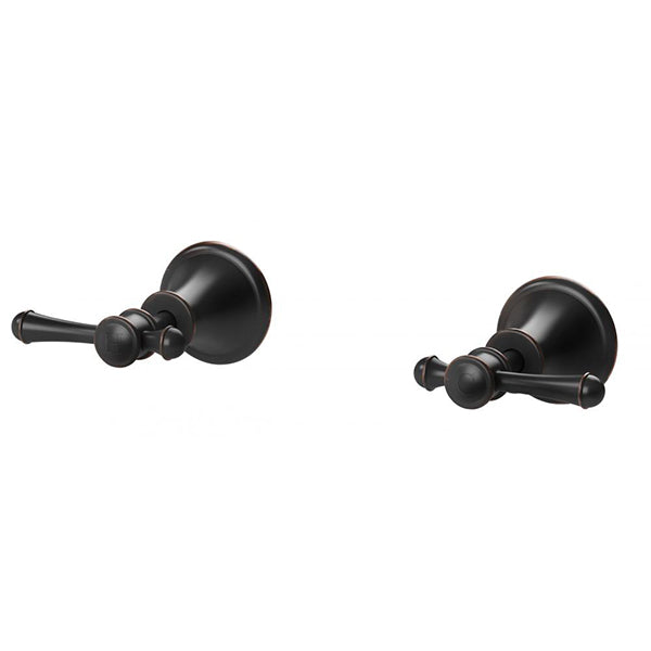 Phoenix Nostalgia Lever Wall Top Assemblies - Antique Black online at The Blue Space