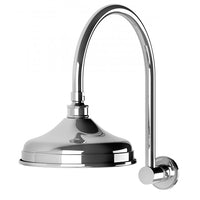 Phoenix Nostalgia Vintage Shower Arm & Rose - Chrome