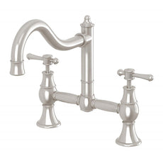 Phoenix Nostalgia Exposed Sink Set Brushed Nickel Online at The Blue Space