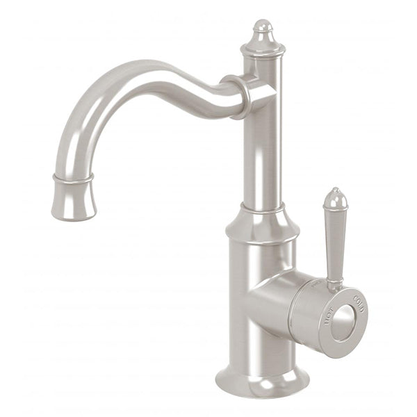 Phoenix Nostalgia Basin Mixer 160mm Shepherds Crook Brushed Nickel Online at The Blue Space
