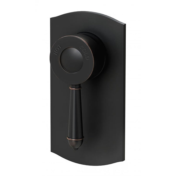 Phoenix Nostalgia Shower/Wall Mixer - Antique Black - the blue space