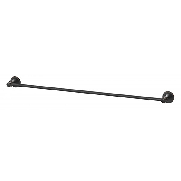 Phoenix Nostalgia Single Towel Rail 760mm - Antique Black - The Blue Space