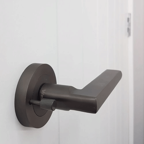 Zanda Epic Privacy Door Handle Set Graphite Nickel