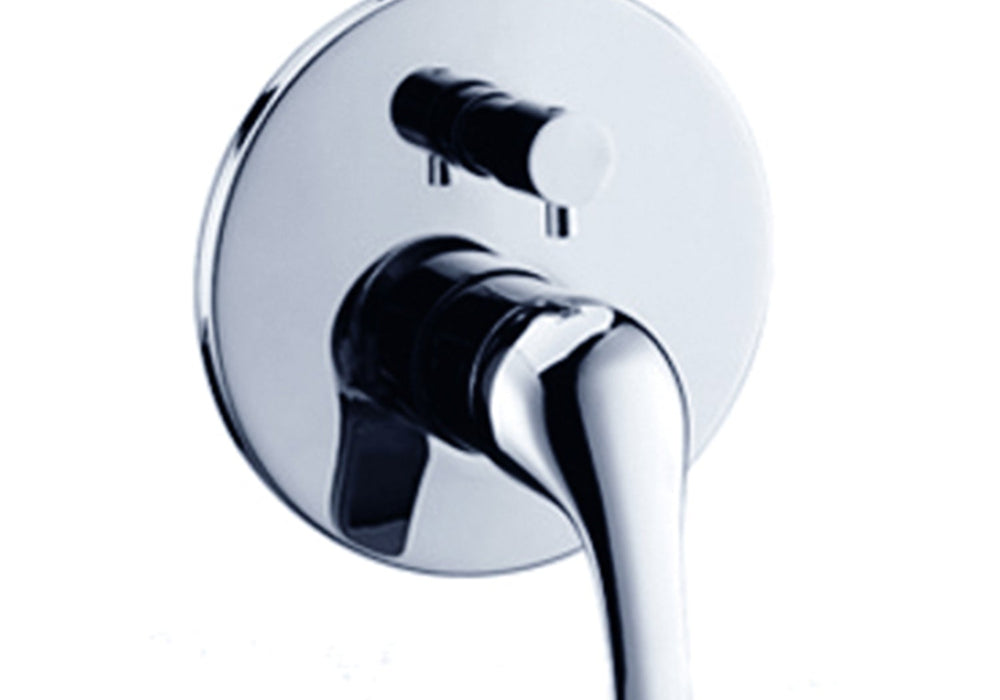 Nero Classic Shower Mixer With Divertor Chrome | The Blue Space