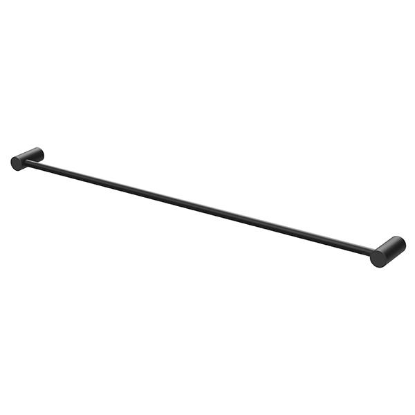 Phoenix Vivid Slimline Single Towel Rail - Matte Black