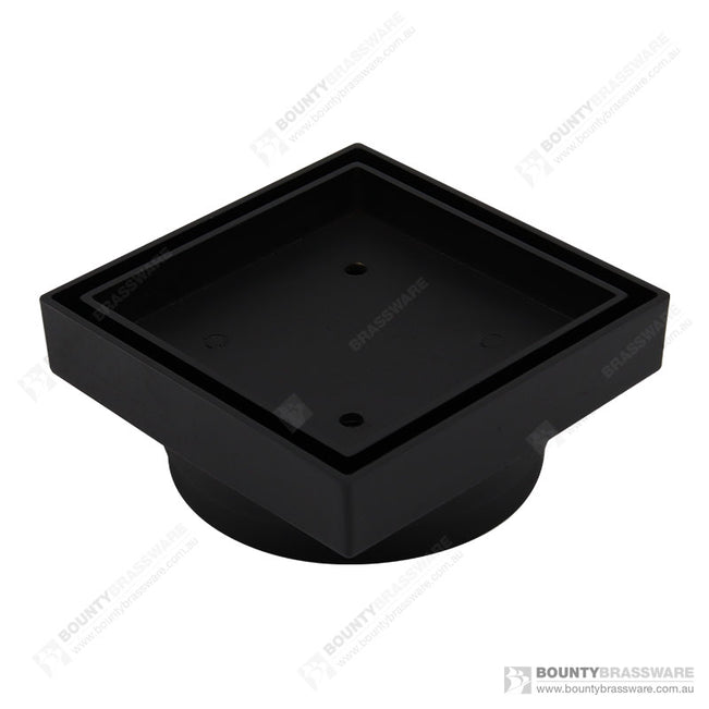 ART Australia Bermuda Standard Floor Waste Tile Insert Black - The Blue Space