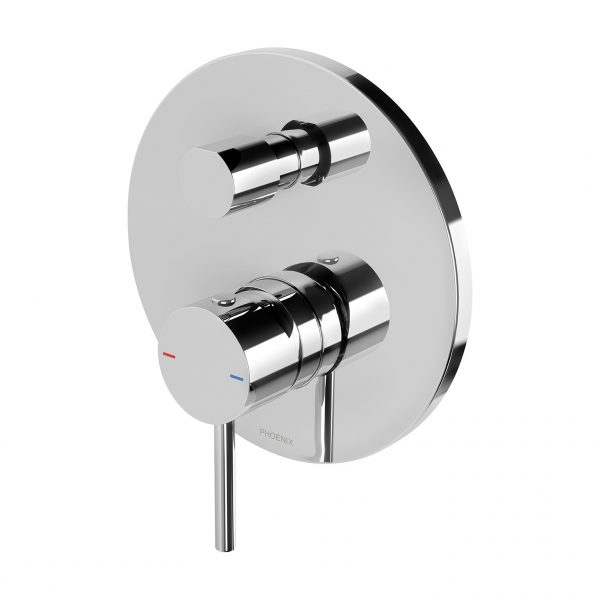 Pina Shower / Bath Diverter Mixer Trim Kit Only Chrome Phoenix Builders Range