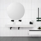 ADP Michel Vanity Online at The Blue Space | Black and White Bathroom Design