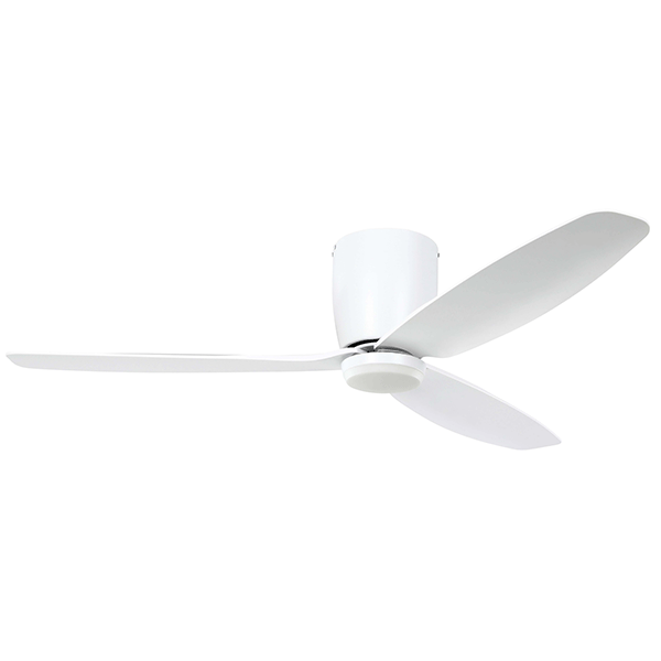 Eglo Seacliff 52" 132cm DC Ceiling Fan with 15W LED CCT Light White online at The Blue Space
