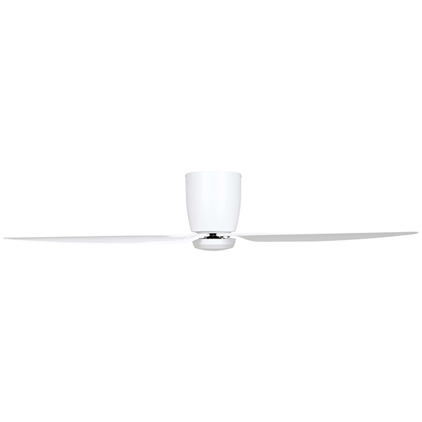 Eglo Seacliff 52" 132cm DC Ceiling Fan with 15W LED CCT Light White online at The Blue Space