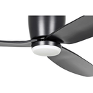 Eglo Seacliff 52" 132cm DC Ceiling Fan with 15W LED CCT Light Black online at The Blue Space