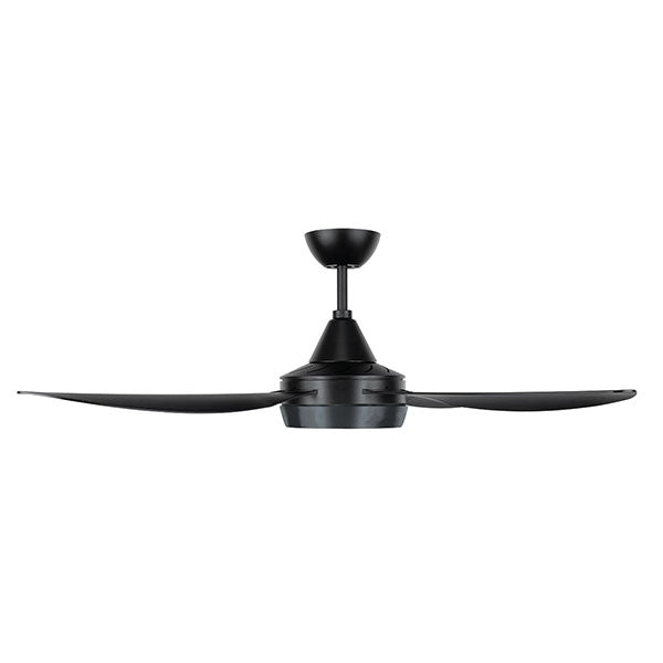 Brilliant Vector II 52in 132cm Ceiling Fan with 18W LED Light - Black