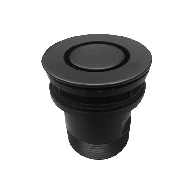 Bounty Brassware Basin Pop Down Plug and Waste 32/40mm - Black