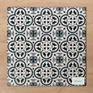 Airlie Mid Blue Matt Cushioned Edge Porcelain Tile 200x200mm Straight Pattern - The Blue Space