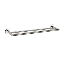 Nero Dolce 900mm Double Towel Rail Chrome | The Blue Space
