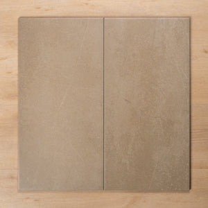 Burleigh Latte Gloss Cushioned Edge Ceramic Tile 300x600mm