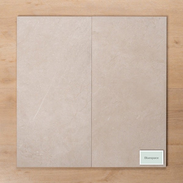 Casuarina Cream Matt P4 Porcelain Tile 300x600mm Double - The Blue Space