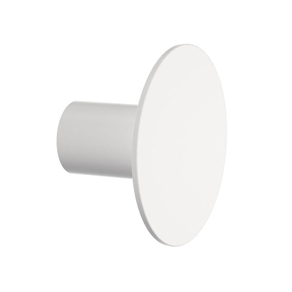 Clark Round Wall Hook - Matte White