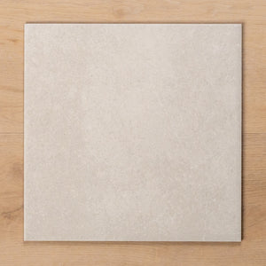 Burleigh White Matt Cushioned Edge Porcelain Tile 300x300mm