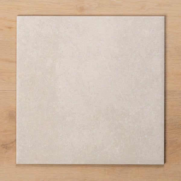 Burleigh White Matt Cushioned Edge Porcelain Tile 300x300mm